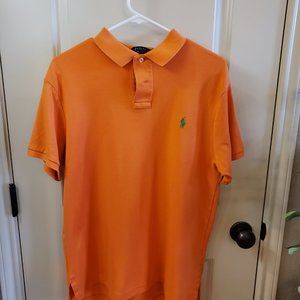 Orange Ralph Lauren Polo Size Large